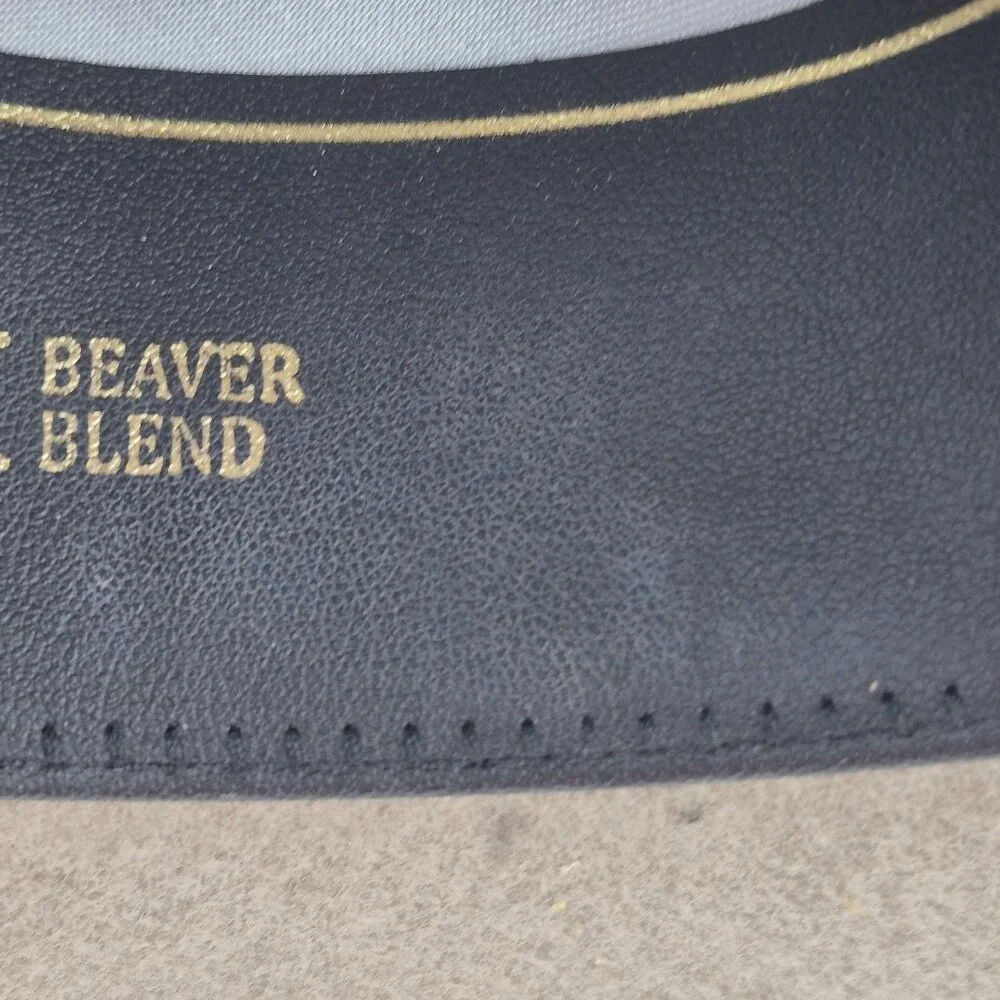 Master Hatters 3X Fawn Ruidosa Two Tone Wool Cowboy Hat  Size 7 Unisex - Picture 11 of 16